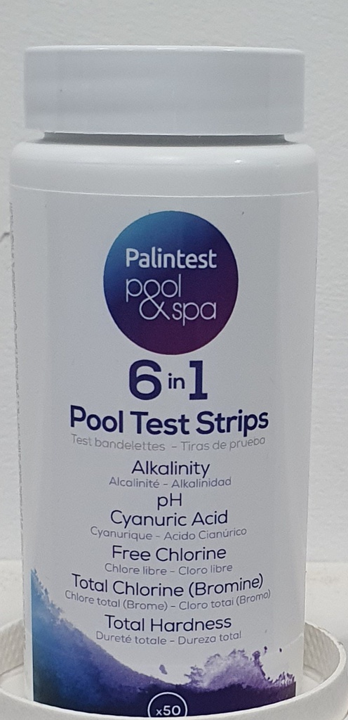 6 in 1 Test Strips (50 strips)